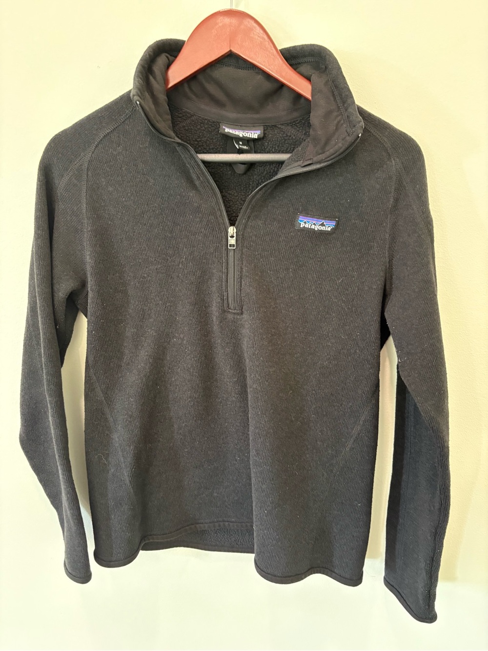 Patagonia Women's Better Sweater Half-Zip - Black, M
